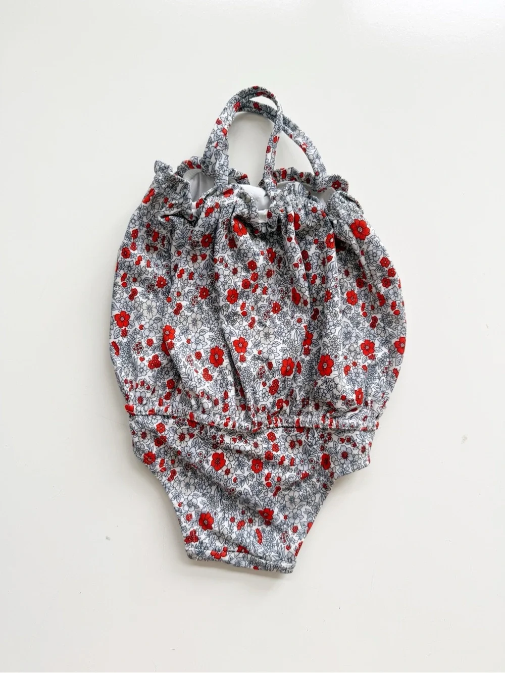 Baby Gap Floral Bubble One Piece Swimsuit 12-18M